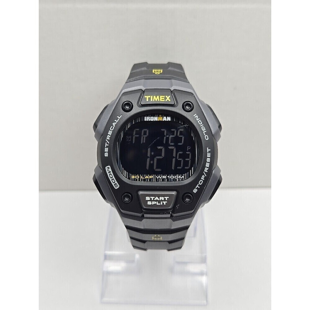 Timex Ironman Classic 30 Lap TW5M18700 Quartz Digital Watch With New Battery